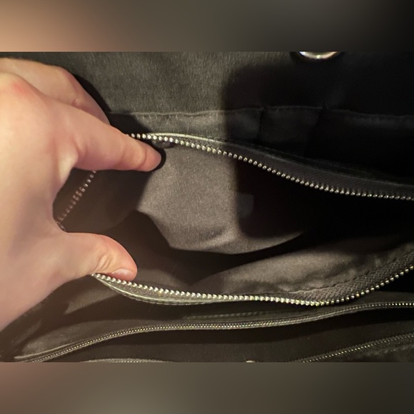 Large Black Coach Handbag - Picture 6 of 11